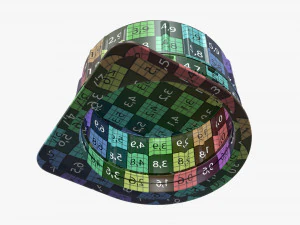 plastic cap for cardboard box packaging 3D Model