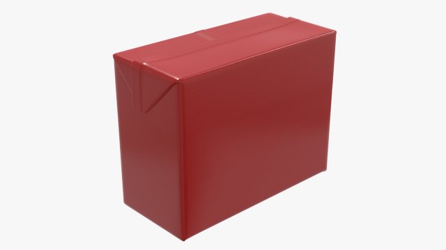 cardboard pack medium 3D Model .c4d .max .obj .3ds .fbx .stl .blend 