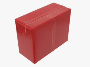 cardboard pack medium 3D Model