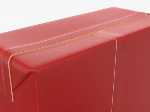 cardboard pack medium 3D Model