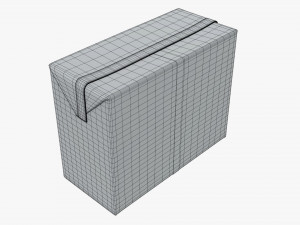 cardboard pack medium 3D Model