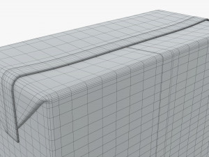 cardboard pack medium 3D Model