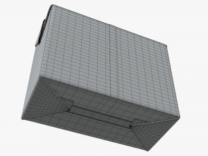 cardboard pack medium 3D Model