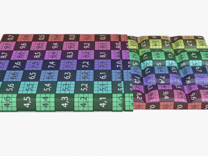 chocolate bar brown with wrapper opened 01 3D Model