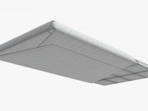 chocolate bar brown with wrapper opened 02 3D Model