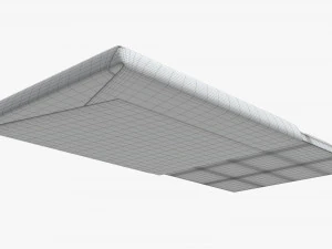 chocolate bar brown with wrapper opened 03 3D Model