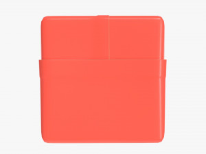 juice cardboard pack packaging 500ml 3D Model
