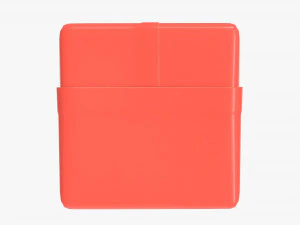 juice cardboard pack packaging 500ml 3D Model
