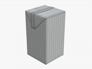 juice cardboard pack packaging 500ml 3D Model