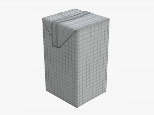 juice cardboard pack packaging 500ml 3D Model