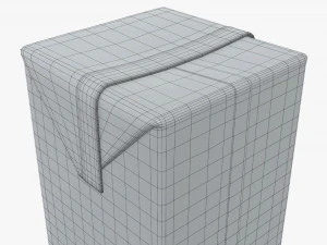 juice cardboard pack packaging 500ml 3D Model