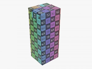 juice cardboard pack packaging 1000ml Modelo 3D