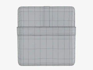 juice cardboard pack packaging 1000ml slim 3D Model