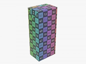 juice cardboard pack packaging 1500ml 3D मॉडल