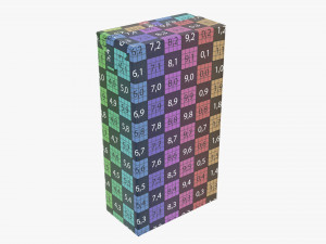 juice cardboard pack packaging 2000ml 3D Модель
