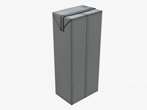 juice cardboard pack packaging for kids 200ml Model 3D