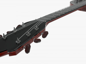 banjo musical instrument 3D Модель