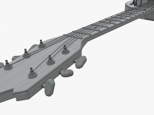 banjo musical instrument 3D Модель