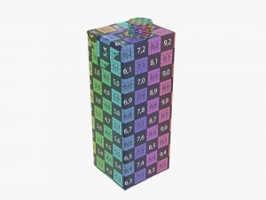 juice cardboard pack packaging with cap 1000ml 3D 모델