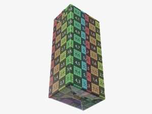 juice cardboard pack packaging with cap 1500ml 3D Model
