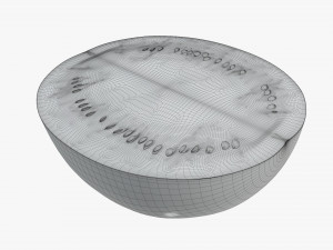 watermelon half sliced 3Dモデル