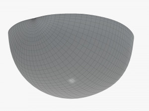 watermelon half sliced 3Dモデル