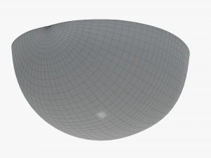 西瓜半片 3D 模型