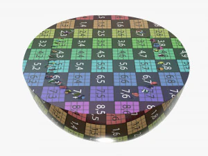 西瓜半片 3D 模型