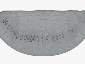 watermelon single slice Modèle 3D