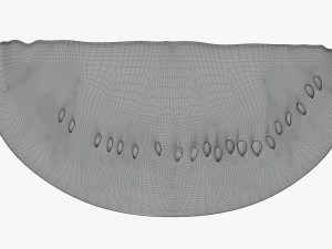 watermelon single slice Modèle 3D