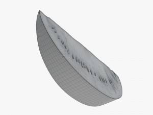 watermelon single slice Modèle 3D