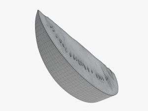 watermelon single slice 3D Model