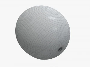 watermelon whole uncutted 3D Model