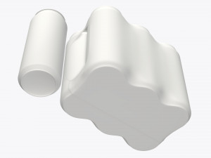packaging wrapper for standard six 500ml beverage soda beer cans Modelo 3D