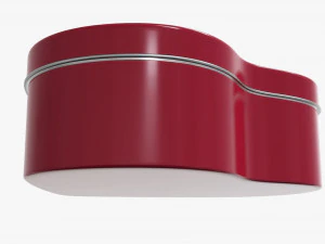 metal tin heart shaped 3D Model