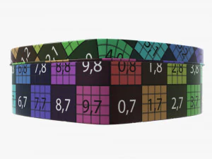 metal tin heart shaped 3D Model