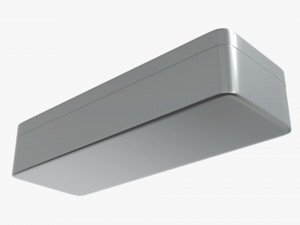 metal tin box rectangular shape Modèle 3D