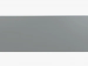 metal tin box rectangular shape 3D Model
