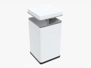tin can rectangular shape tall 3Dモデル