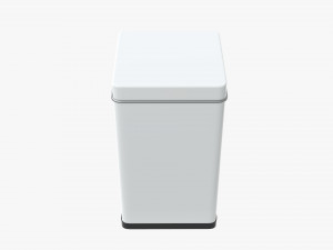 tin can rectangular shape tall 3Dモデル
