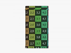 tin can rectangular shape tall 3D Model