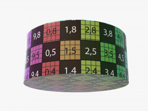 metal tin can round Modello 3D