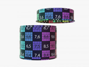 round metal tin can tube shape 3Dモデル