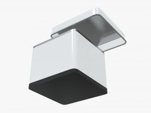 square metal tin can 3D Model