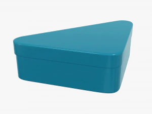 трикутна металева консервна банка 3D Модель