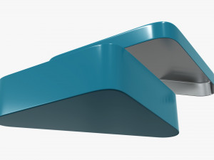 triangular metal tin can Model 3D