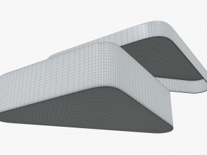 triangular metal tin can Model 3D