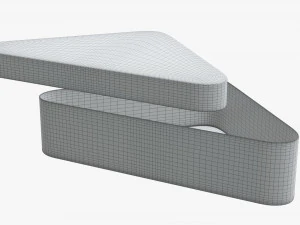 triangular metal tin can 3D Model