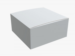 gift paper box 01 Modello 3D