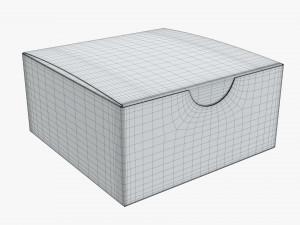 gift paper box 01 Modello 3D